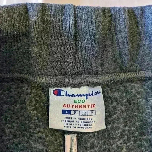 Champion Eco Autentic, sweatpants, low to mid rise dark grey, Size small - Picture 3 of 7